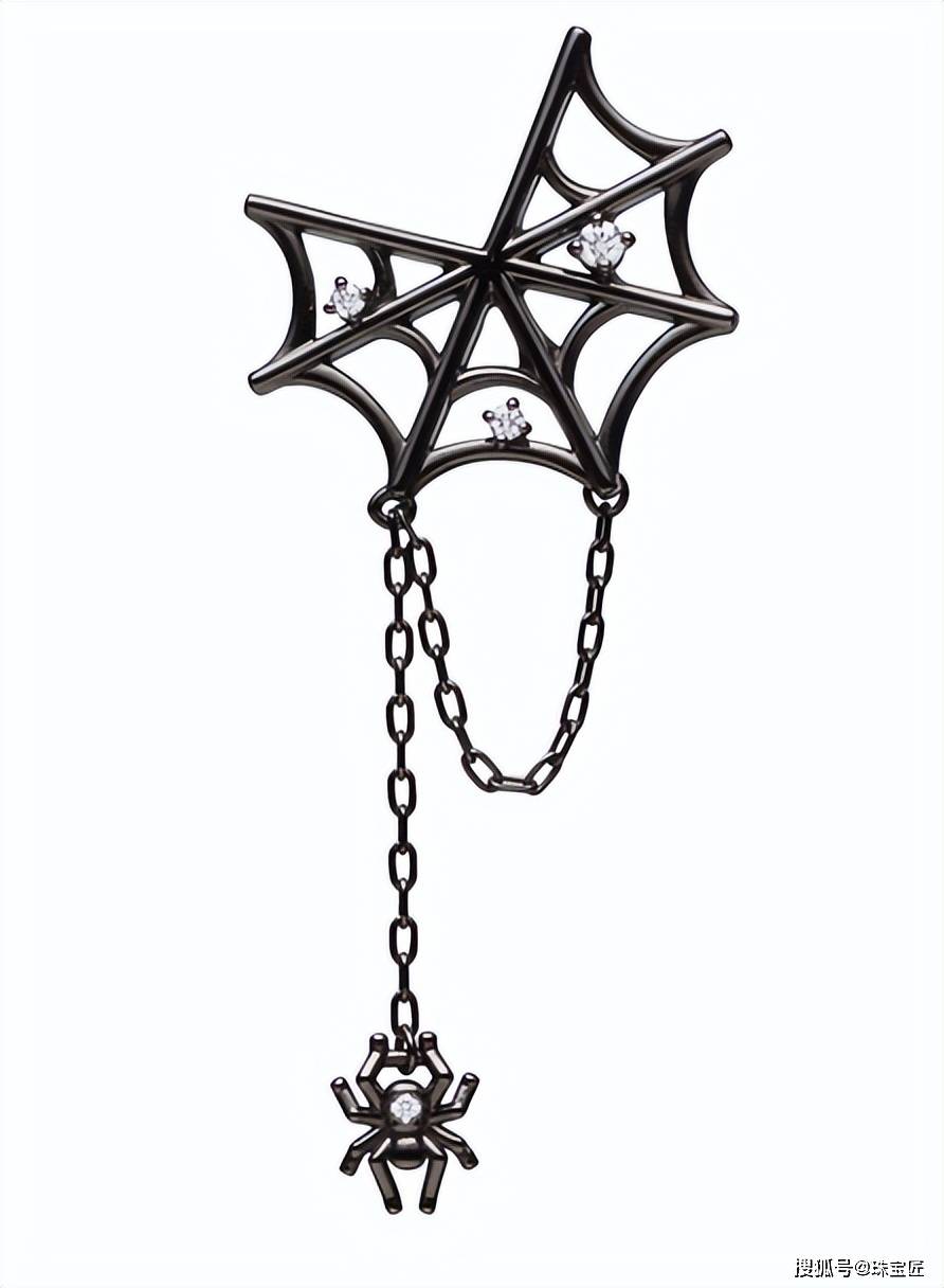 睛神器！60款高级感搭配做全场最时髦的“鬼”！开元棋牌网站颠覆你想象的万圣节珠宝！派对炸街吸(图10)