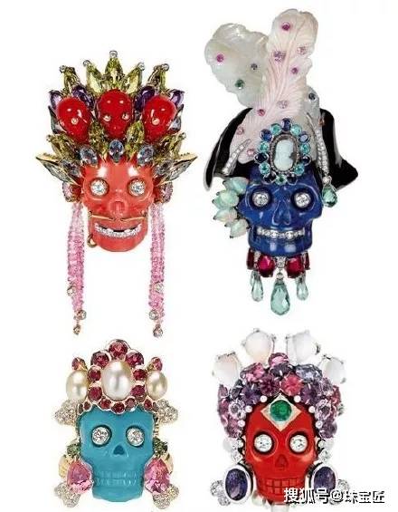 睛神器！60款高级感搭配做全场最时髦的“鬼”！开元棋牌网站颠覆你想象的万圣节珠宝！派对炸街吸(图14)