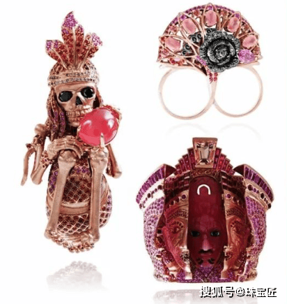 睛神器！60款高级感搭配做全场最时髦的“鬼”！开元棋牌网站颠覆你想象的万圣节珠宝！派对炸街吸(图22)