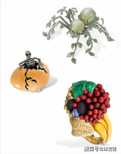 睛神器！60款高级感搭配做全场最时髦的“鬼”！开元棋牌网站颠覆你想象的万圣节珠宝！派对炸街吸(图23)