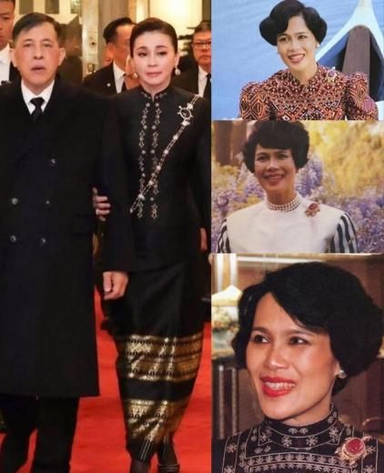 华诗妮娜重回泰王室舞台！开元棋牌苏提达八套造型访(图10)