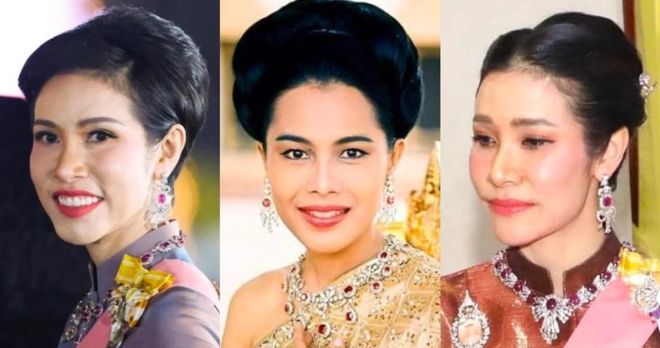 华诗妮娜重回泰王室舞台！开元棋牌苏提达八套造型访(图15)