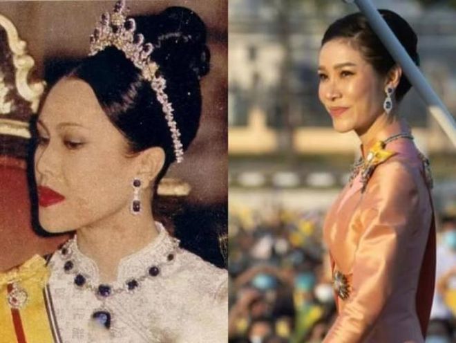 华诗妮娜重回泰王室舞台！开元棋牌苏提达八套造型访(图18)